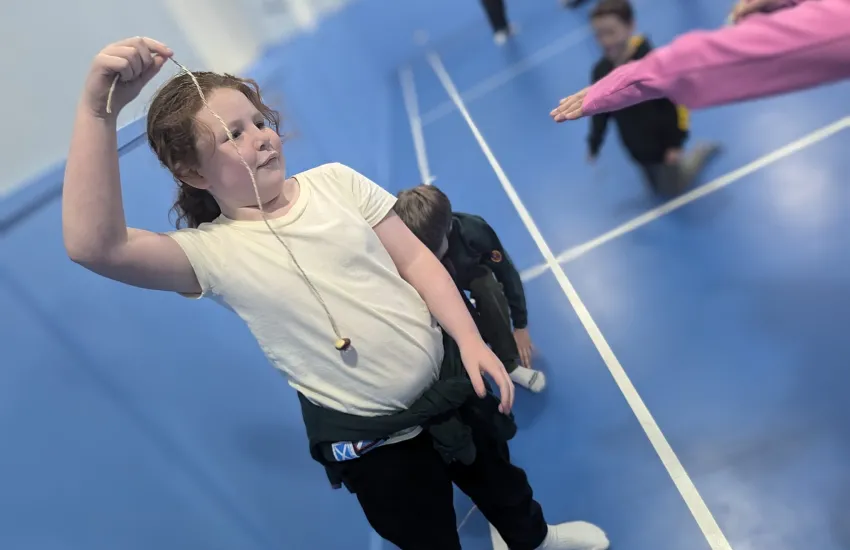 cubs playing conkers